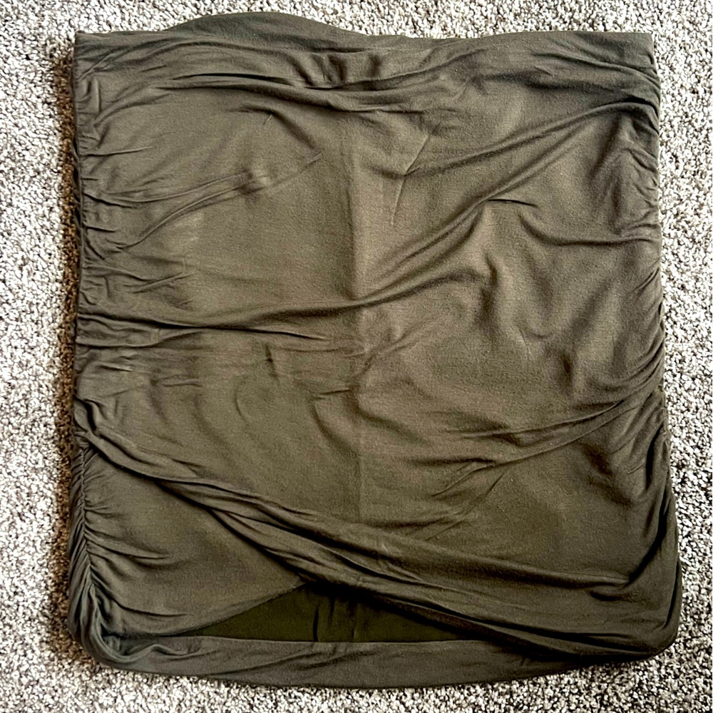 Ruched Tube Skirt